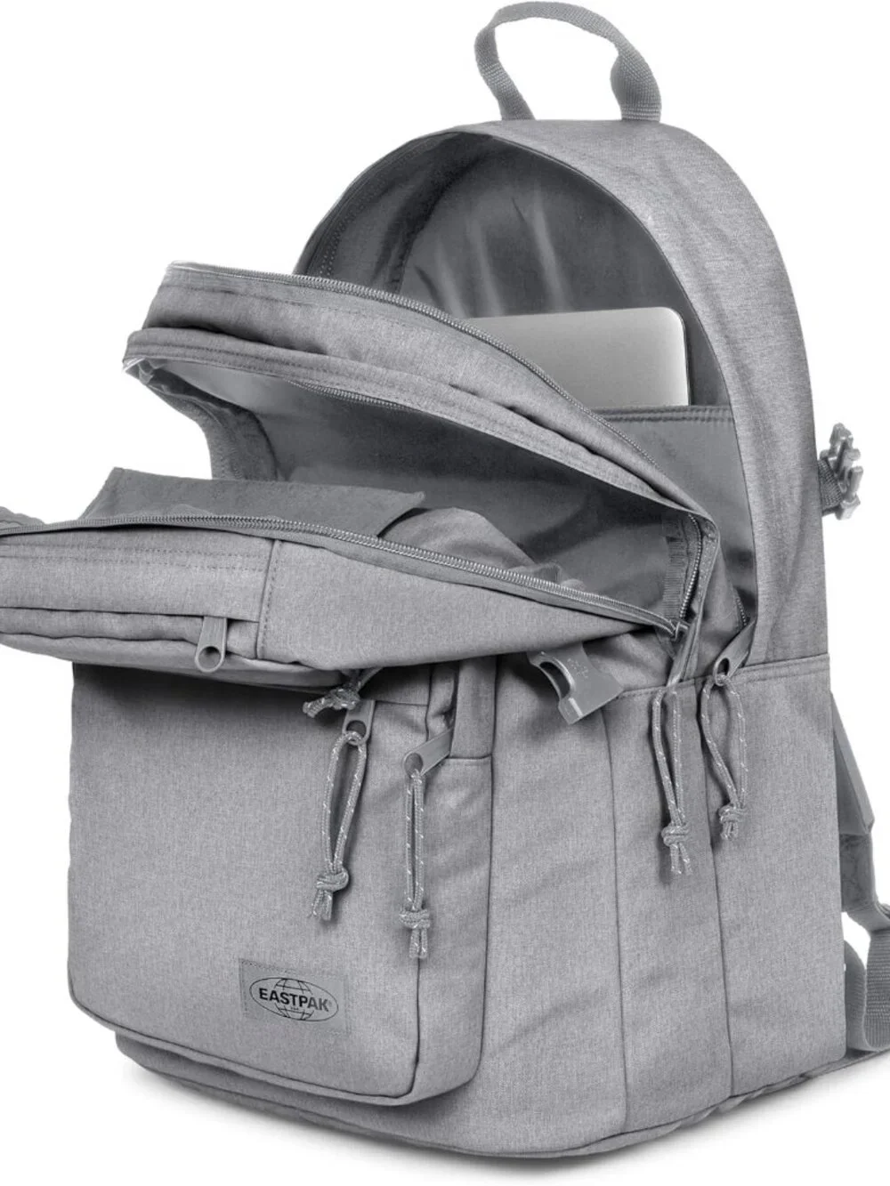 Eastpak Double Pro Backpack in Sunday Grey/NWT
